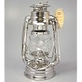 Original DIETZ Sturmlaterne vernickelt, H�he 25,4 cm