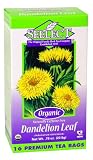 Seelect Tea, Tea Bags, Dandelion Leaf, 16-Count Boxes (Pack of 6)
