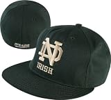 Notre Dame Fighting Irish Green 'ND" Fitted Hat