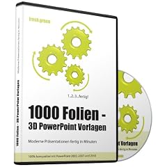 1000 Folien - 3D PowerPoint Vorlagen - Farbe: fresh.green -: Moderne Pr�sentationen f�r Business, Unternehmen, Existenzgr�nder, Kommunikation, Marketing, Manager, Redner, Speaker, Personal, Teams etc.