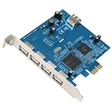 USB 2.0 Express Pci Card 4-EXTERNAL/1-INTERNAL