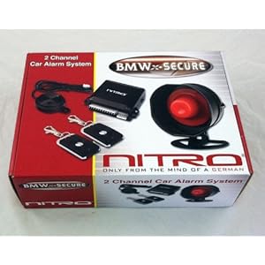 Nitro BMW-SECURE 2 Channel Car Alarm System With 2 Remote Controls