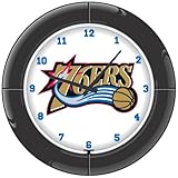 IMAGE OF Imperial Philadelphia 76ers Licensed Everbrite Neon Wall Clock