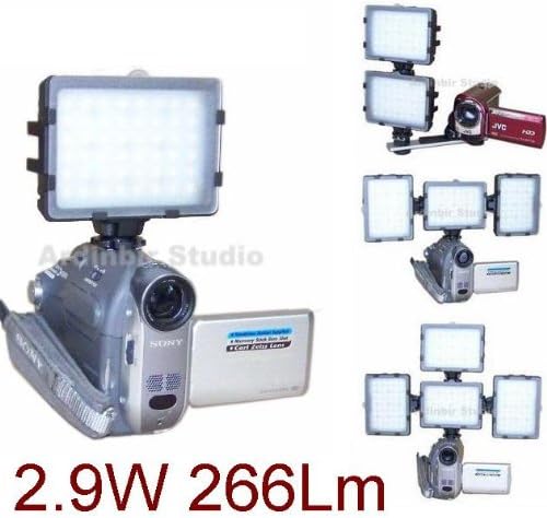 Continuous Video LED Light for Panasonic Pv-gs39, Gs320, Gs90, Gs500, Gs300, Gs19, Gs29, Gs31, Gs150, Gs80, Gs120, Gs9, Gs15, Gs35, Gs400, Gs12, Gs65