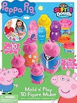 Cra-Z-Art Peppa Pig Softee Dough Figure Maker (Large) Action Figure
