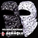 AIR HOLE フェイスマスク 「HOLMESCLAVA WHITE」