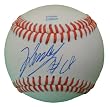 Hisashi Iwakuma Autographed ROLB Baseball, Seattle Mariners, Team Japan, Proof Photo