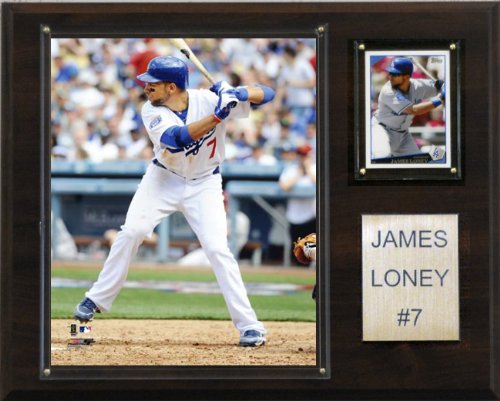 MLB James Loney Los Angeles Dodgers Player Plaque