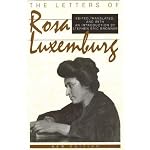 The Letters of Rosa Luxemburg book cover