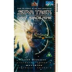 Star Trek : Deep Space Nine - Vol. 3.4 - Civil Defense / Meridian [VHS]