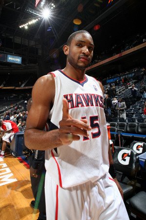 Memphis Grizzlies v Atlanta Hawks: Al Horford Photographic Poster Print by Scott Cunningham, 16x24