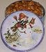 Gourmet Food : Scott's Cakes Peanut Butter Pretzel Nuggets in a Classic Snowman Tin