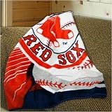 Boston Red Sox 50x60 Stitching Royal Plush Blanket Throw