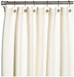 Pinzon Matelasse Shower Curtain, Ivory