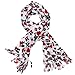I Love NY Souvenir Soft Unisex Fashion Scarf Warm Winter Scarves with Fringe