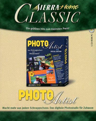 Photo Artist, 1 CD-ROM Vom Schnappschuß zum Meisterwerk. Für Windows 95/98. (Sierra Home Classic)
