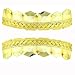 24k Gold plated Grillz top & bottom set bling grills