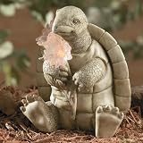 Turtle Stoneglow Statue