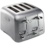De'Longhi CT04R Argento Toaster, 4 Slice