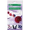 Clover Small and Medium Flower Frill Templates