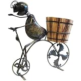 Ant on Bike Decorative Planter
