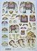 A4 sheet of step by step 3D decoupage designed by Marij (Mary) Rahder - India - elephant