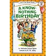 A Know-Nothing Birthday (I Can Read Book 2) by  Michele Sobel Spirn and R. W. Alley