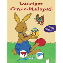 Lustuger Oster-Malblock. Mit Transparentpapier f�r leuchtende Fensterbilder
