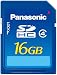 Panasonic RP-SDN16GE1A SDHC Memory Card 16 GB Speed Class 4 15 MB/s Transfer Rate