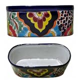 Talavera Oval Window Sill Planter, 11 &acute; Long - B0014683GW