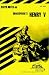 Book Henry V (Cliffs Notes)
