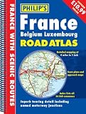 France, Belgium, Luxemborg Road Atlas (Philip s Road Atlases & Maps)