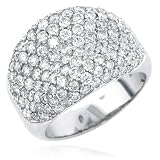 14k White Gold 2.80ctw. Diamond Ring - Size 7