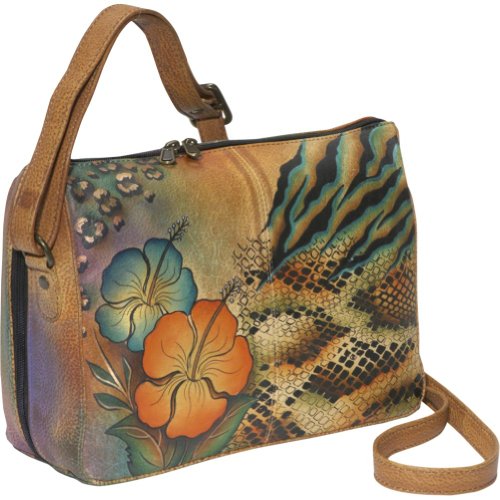 Anuschka Medium Zip Around Python Safari