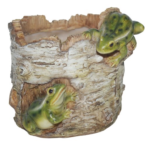 Frogs Polyresin Planter