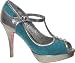 Poetic Licence Women's New Years Eve Peep Toe Pump