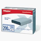 MAXTOR M01E200 Personal Storage 3100 External Hard Drive 200 GB