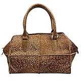 Shefetch Women's Vintage Embossed Hand Designer Purse