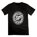 LianJian Simple Plan Group Logo Men's T-Shirt X-Small Black Mens