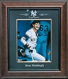 Black Photograph Frame System for 8 X 10 Photograph with Engraved Team Logo