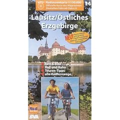Radtourenkarten 1:150000 (ADFC): ADFC Radtourenkarten, Lausitz, �stliches Erzgebirge: Nr 14