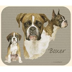 David Kiphuth Dog Breeds Boxer Mousepad Mouse Pad