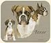 boxer3 - David Kiphuth Dog Breeds Boxer Mousepad Mouse Pad