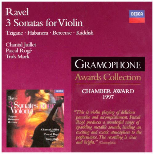 CD-Charts  Music : Ravel: 3 Sonates pour Violon - Trigane/Habanera/Berceuse etc.