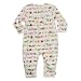 Zutano Baby-Girls Newborn Little Farm Organic Coverall Romper, Oats, 12 Months