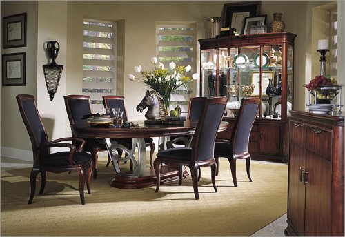 Advocate Double Pedestal Table