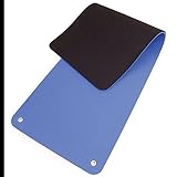 66Fit Pro Exercise Mat - Blue/Black, 180 x 60 x 1.7 cm