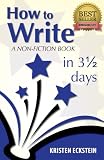 How to Write a Non-Fiction Book in 3 1/2 Days