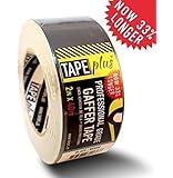 Gaffers Tape - 2 Inch by 40 Yards in Black - Get 33% More! High End Professional Grade - Gaffer Tape is the Perfect Alternative to Duct Tape, Electrical Tape, and other Adhesives
