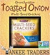 Toasted Onion Multi-seed Crackers - 2 / 4.5 Oz Bags Gluten Free